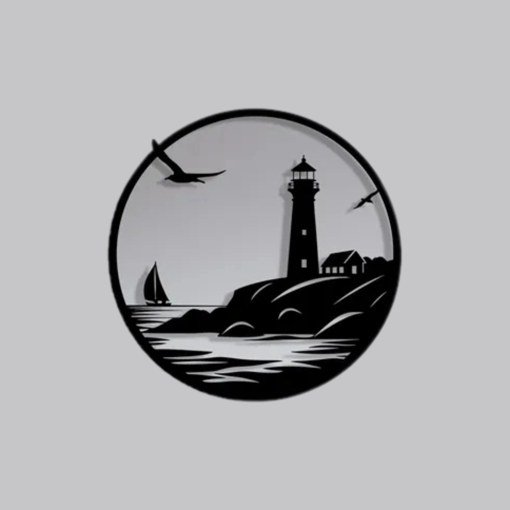 Lighthouse Metal Wall Decor (WD131)